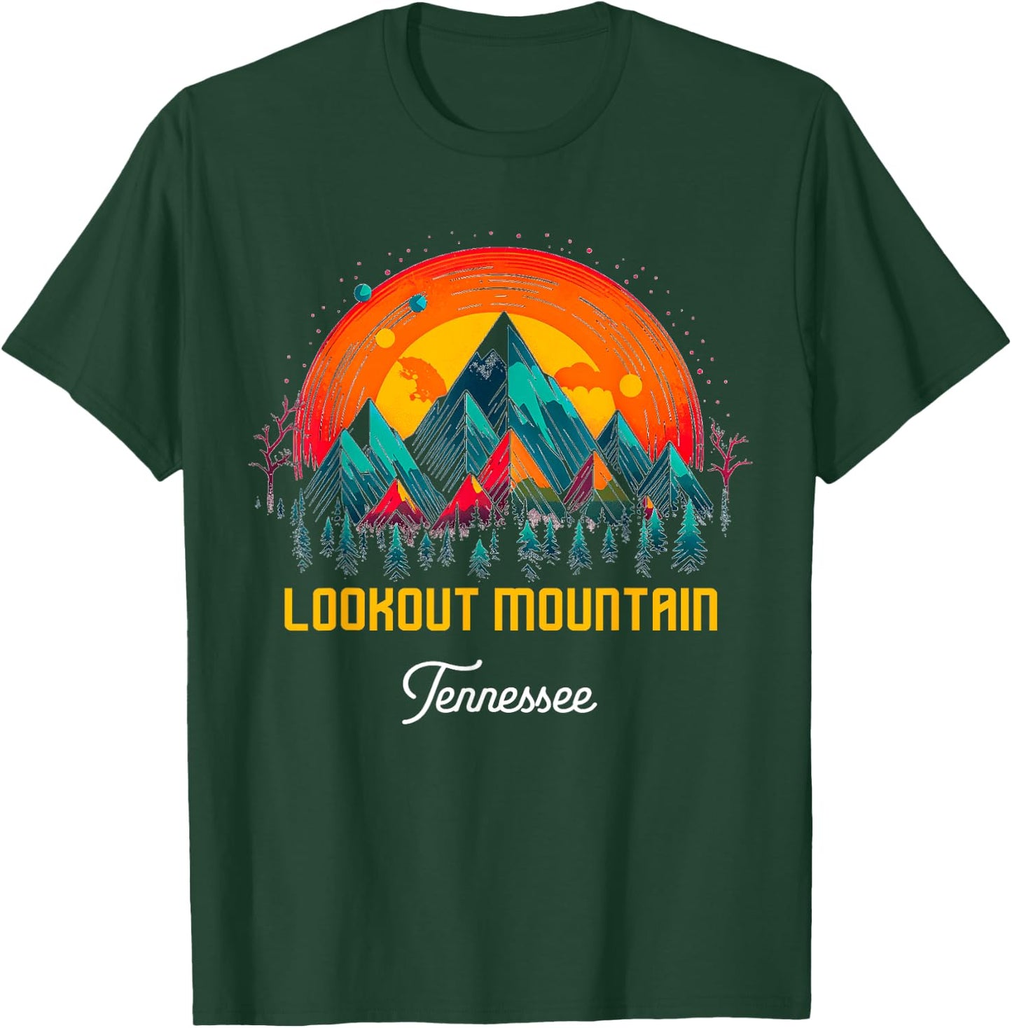 Lookout Mountain Tennessee T-Shirt - T-Shirt | Forest