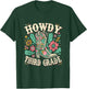 Western Howdy Third Grade Back To School 3rd Grade Teacher T-Shirt - T-Shirt | Forest