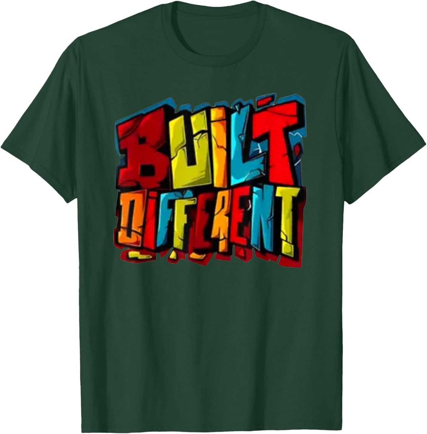 Built Different - Unique Identity T-Shirt - T-Shirt | Forest