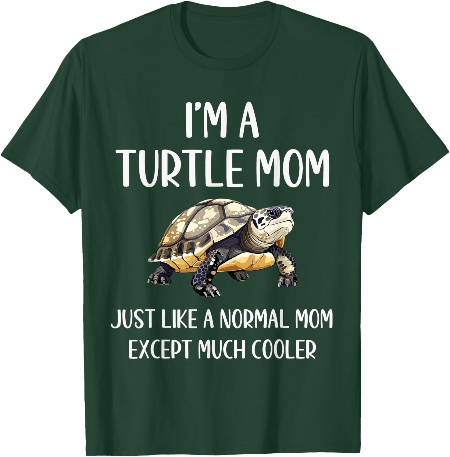 Turtle Mom Definition Funny Turtle Animals Lover Mothers Day T-Shirt - T-Shirt | Forest