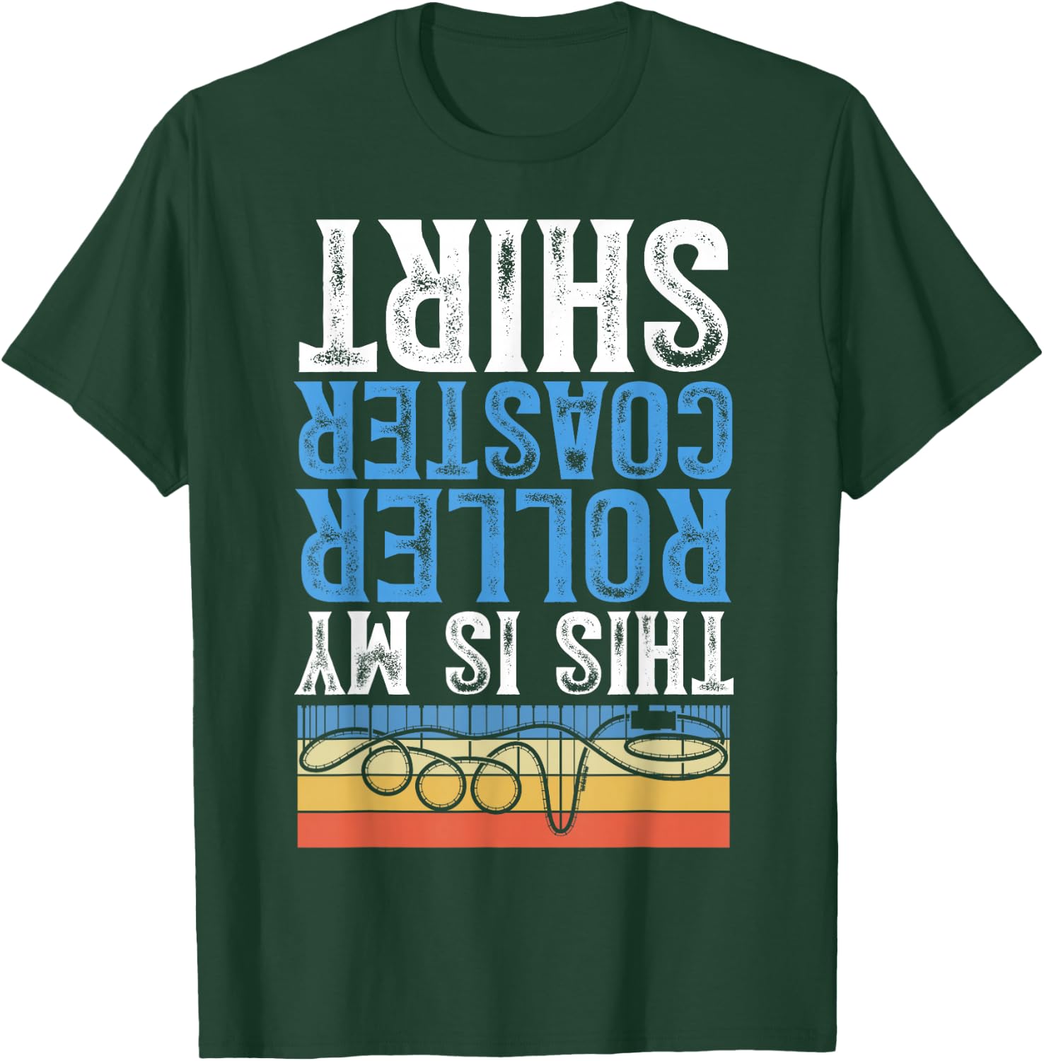 This Is My Roller Coaster T-Shirt - T-Shirt | Forest