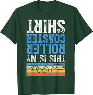 This Is My Roller Coaster T-Shirt - T-Shirt | Forest