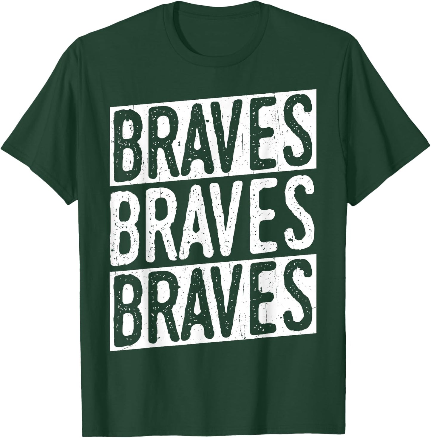 Braves Vintage Braves T-Shirt - T-Shirt | Forest