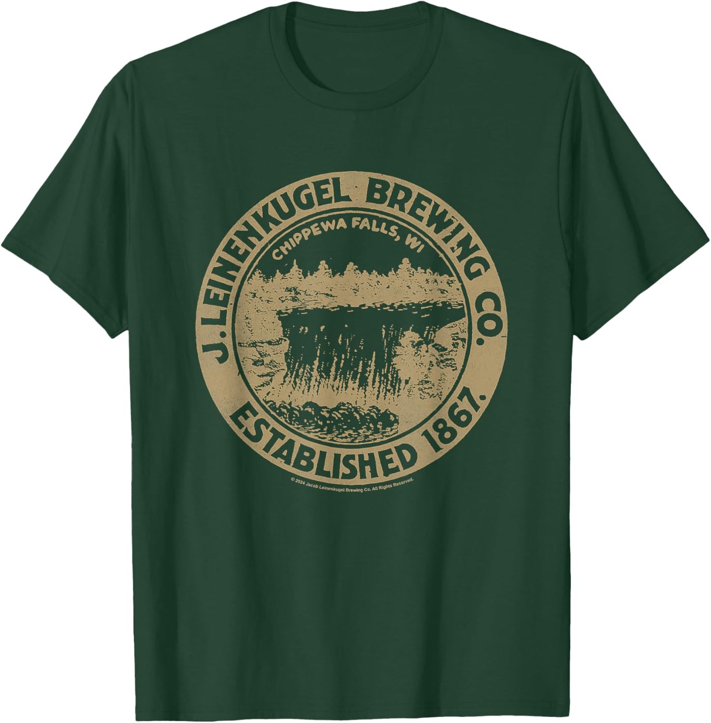 Coors Brewing Company J. Leinenkugel Brewing Co. Vintage T-Shirt - T-Shirt | Forest