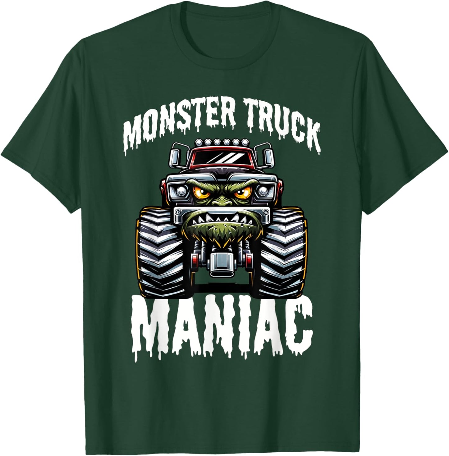 Monster Truck Monster Truck Maniac Off Road Adventure T-Shirt - T-Shirt | Forest