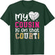 On That Field Volleyball Cousin Volleyball Player Cousin T-Shirt - T-Shirt | Forest