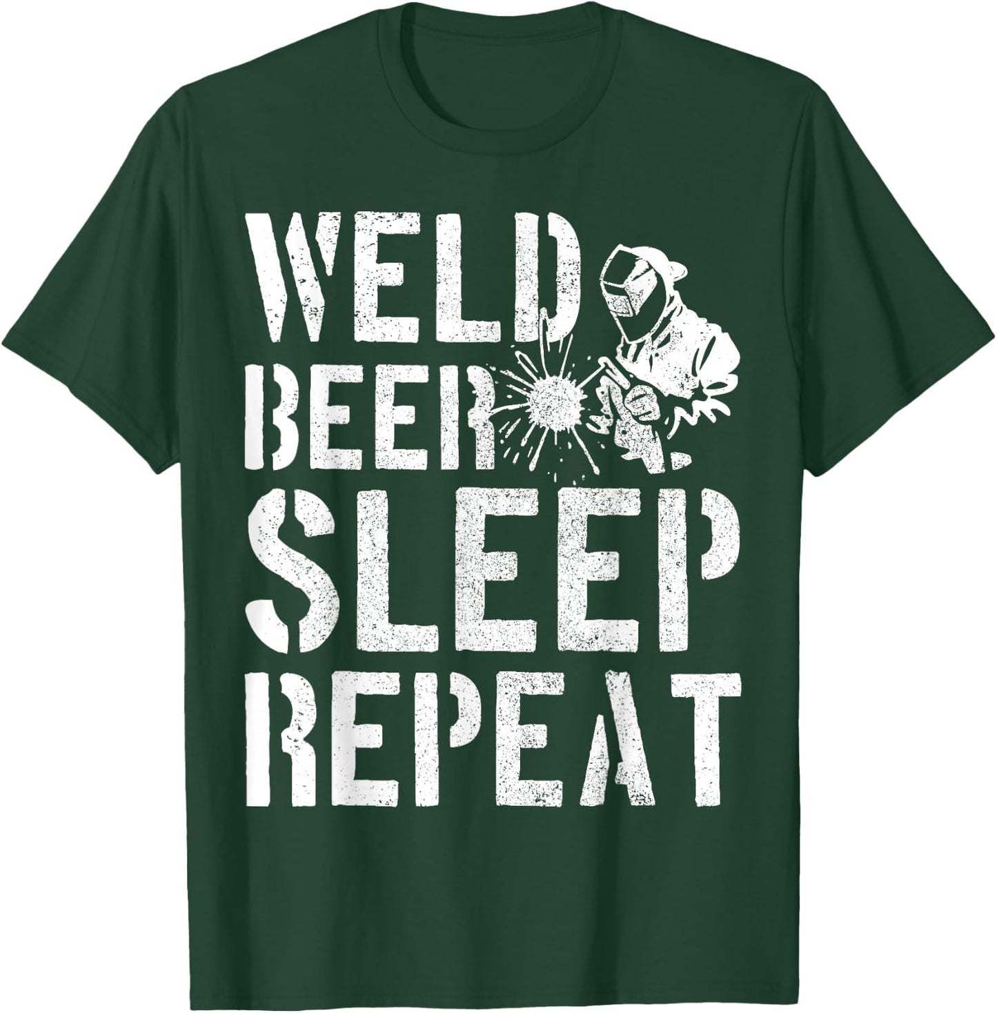 Welding Locksmith Welder Funny Gift T-Shirt - T-Shirt | Forest
