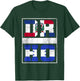 Dominican Republic and Honduras Mix Dominicana Honduran T-Shirt - T-Shirt | Forest