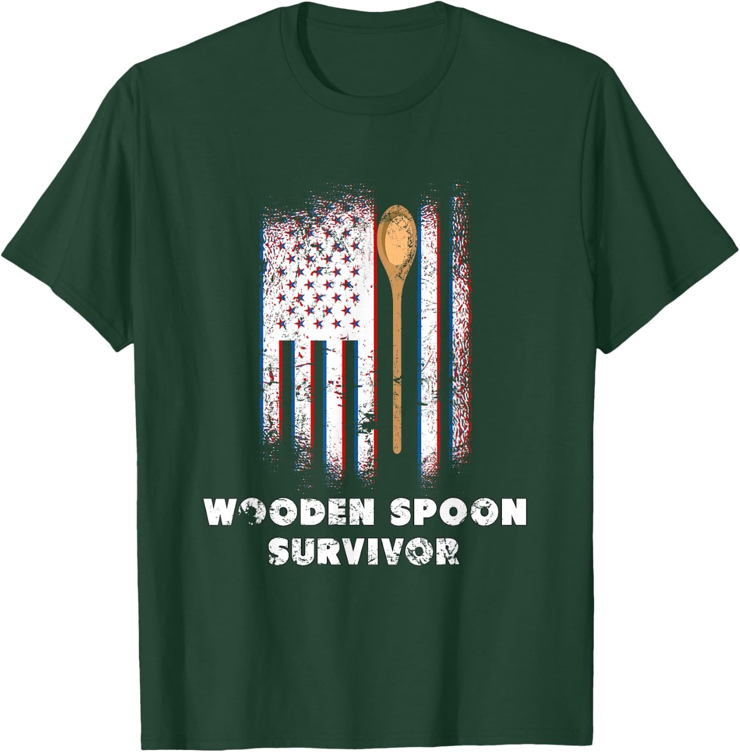 Wooden Spoon Survivor for T-Shirt - T-Shirt | Forest