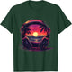 Headphones Music DJ House Music Sunset Artwork Beatmaker T-Shirt - T-Shirt | Forest