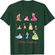 Disney Princess Winter Holiday Fashions Merry Everything T-Shirt - T-Shirt | Forest