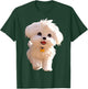Maltese Dog Art Design I Love Cute Maltese Dogs T-Shirt - T-Shirt | Forest