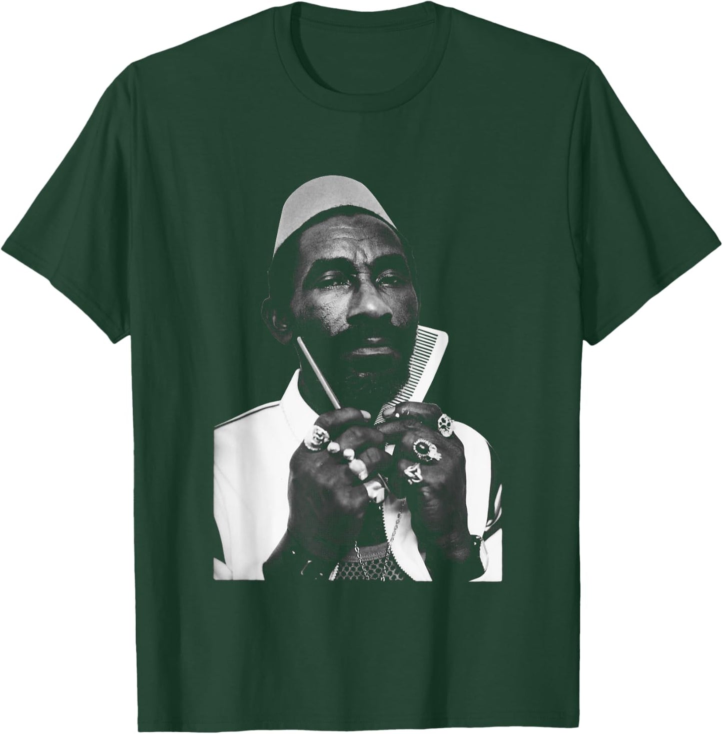 Lee Scratch Perry Live At Hacienda By Stephen Wright T-Shirt - T-Shirt | Forest