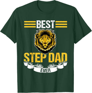 Best Step Dad Ever Stepfather T-Shirt - T-Shirt | Forest