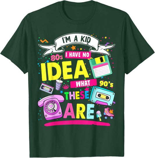 80s Outfit Ideas for Toddlers & Kids 90s Nostalgia T-Shirt - T-Shirt | Forest