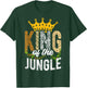 King Of The Jungle King Jungle Crown Wildlife Dschungel T-Shirt - T-Shirt | Forest