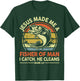 Jesus Made Fisher Man Christian Fishing Bass Fish Dad Gift T-Shirt - T-Shirt | Forest
