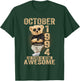 October 30th Birthday Men Women 1994 Awesome Teddy Bear T-Shirt - T-Shirt | Forest