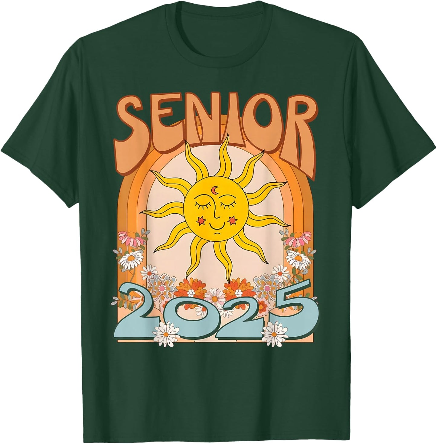 Senior 2025 Class of 2025 Seniors Graduation 2025 Funny T-Shirt - T-Shirt | Forest