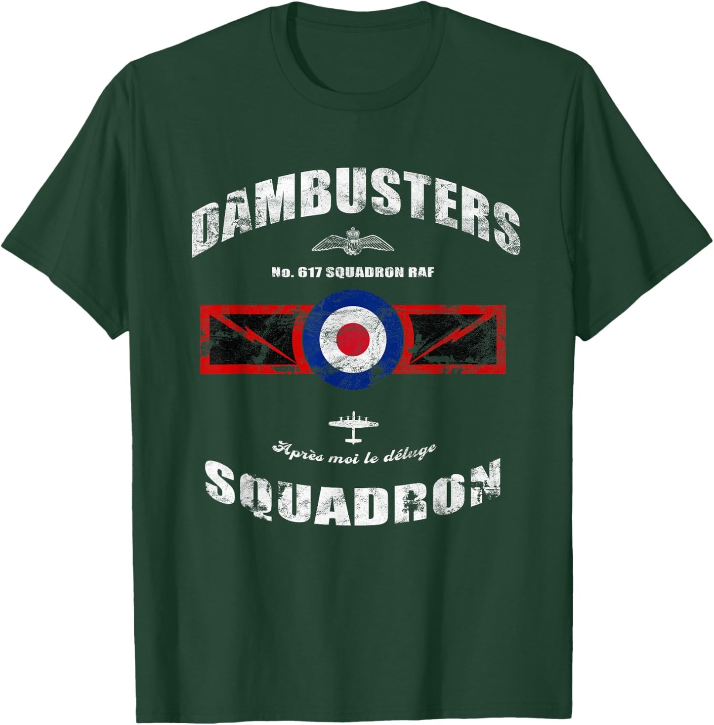 Dambusters No.617 Squadron WW2 British Military History T-Shirt - T-Shirt | Forest
