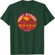 Fort Mohave Arizona Vintage Cactus Sunset Desert Landscape T-Shirt - T-Shirt | Forest