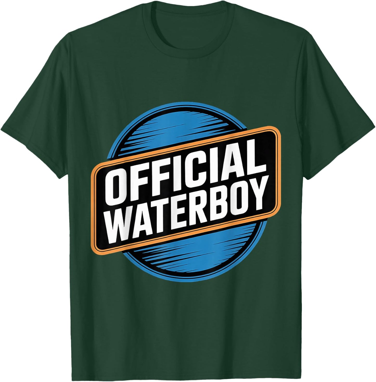 Official Waterboy Hydration Crew Sports T-Shirt - T-Shirt | Forest