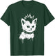 Punk Kitten Funny Mohawk Cat Rock Grunge Women Men T-Shirt - T-Shirt | Forest