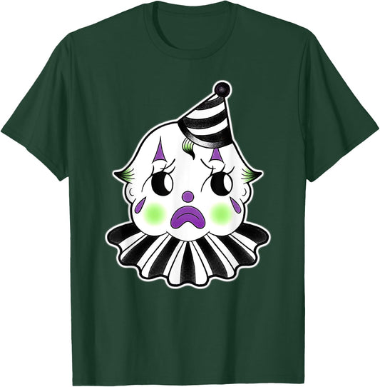 Urban Empyre Kewpie Baby Spooky Clown Sad Doll T-Shirt - T-Shirt | Forest