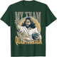 Jesus My Team Quarterback Christian Football T-Shirt - T-Shirt | Forest
