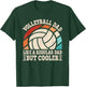 Volleyball Dad Like A Regular Dad But Cooler Volleyball Men T-Shirt - T-Shirt | Forest
