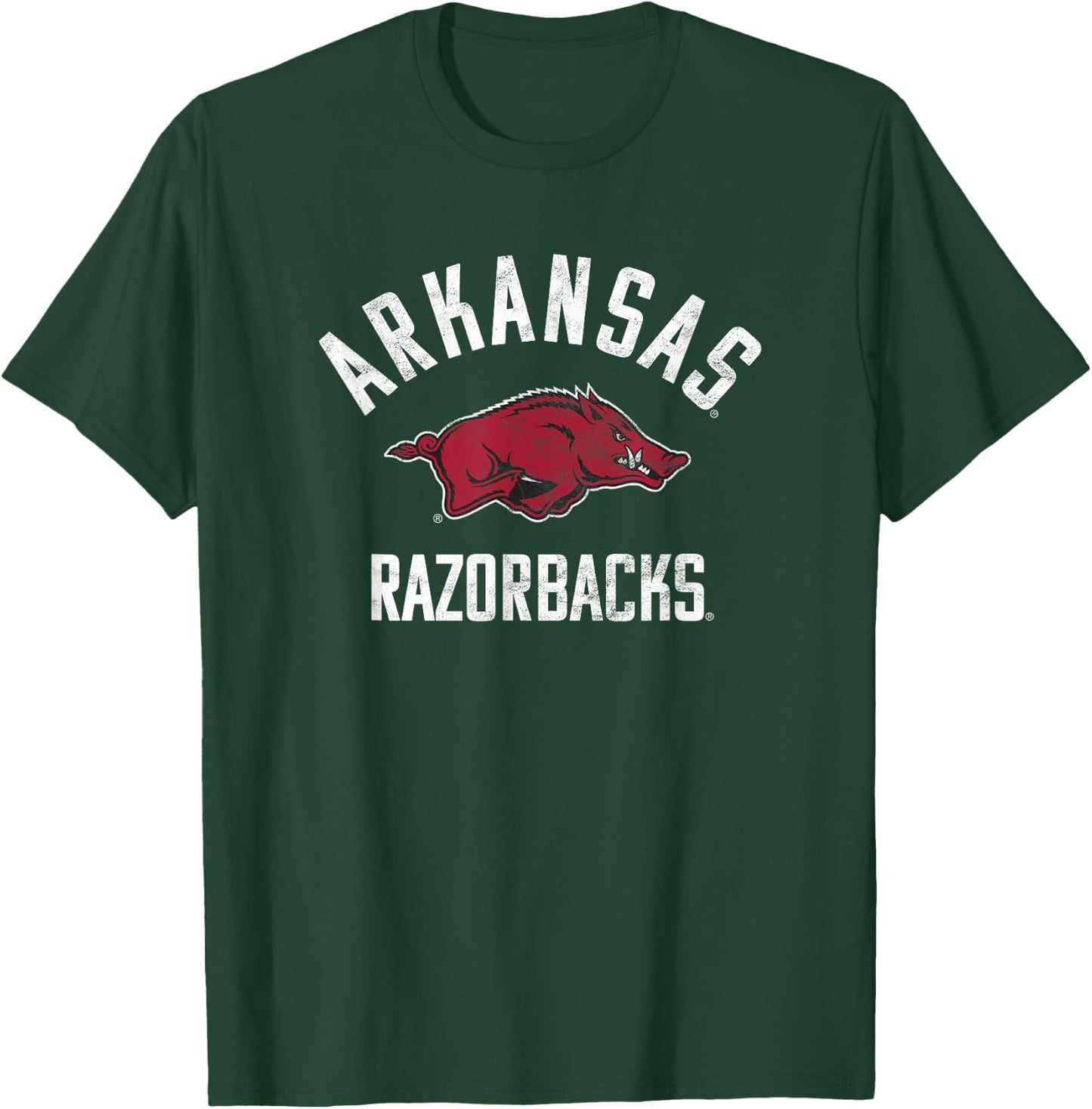 University of Arkansas Razorbacks Large T-Shirt - T-Shirt | Forest