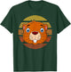 Rodent Animal Lover Gift Vintage Retro Gopher T-Shirt - T-Shirt | Forest