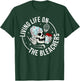On The Bleachers Hockey Keeper Mom Of A Hockey Goalie Mother T-Shirt - T-Shirt | Forest