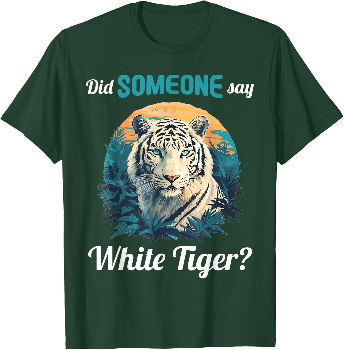 White Tigers Did someone say White Tiger T-Shirt - T-Shirt | Forest