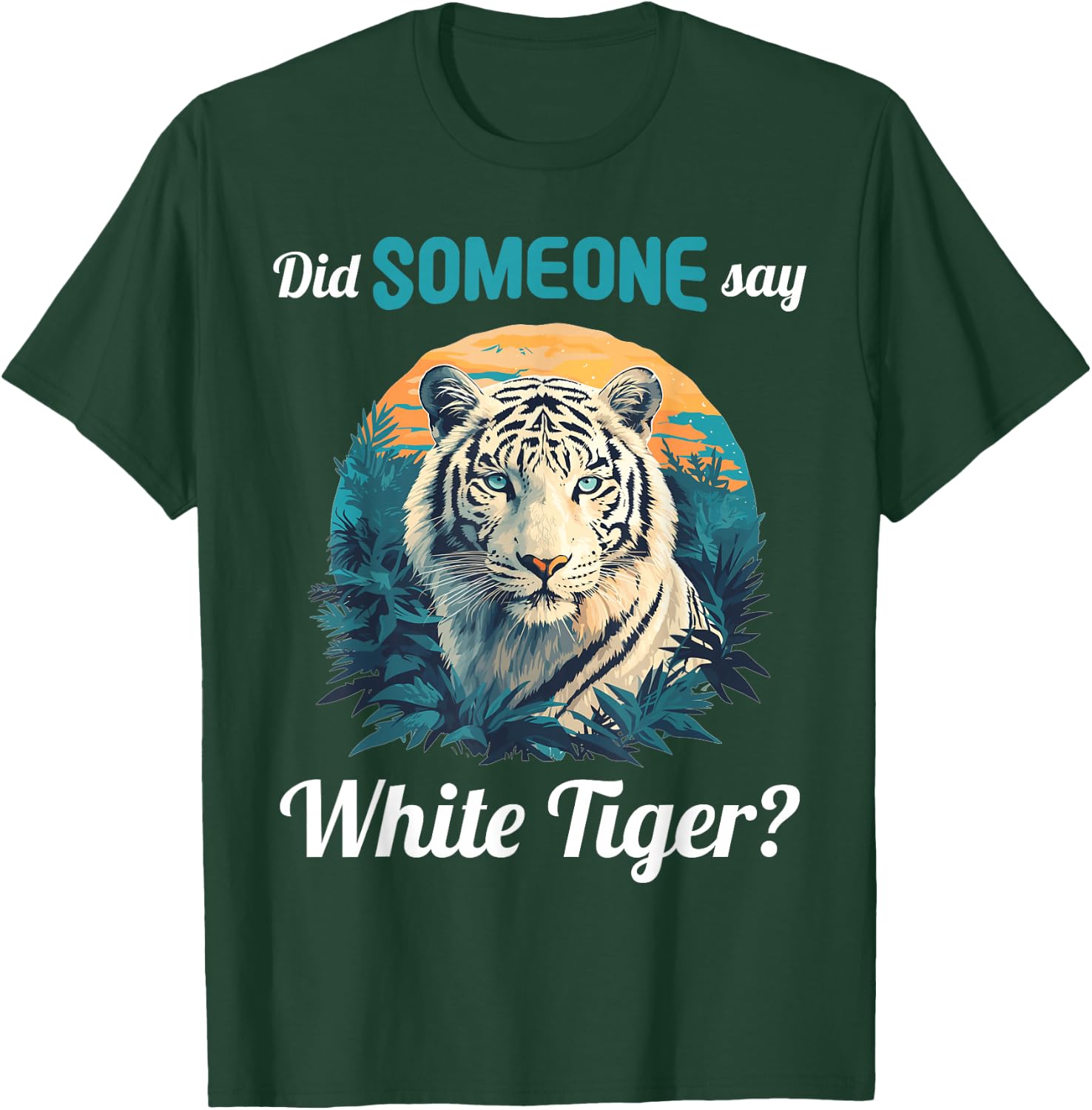 White Tigers Did someone say White Tiger T-Shirt - T-Shirt | Forest
