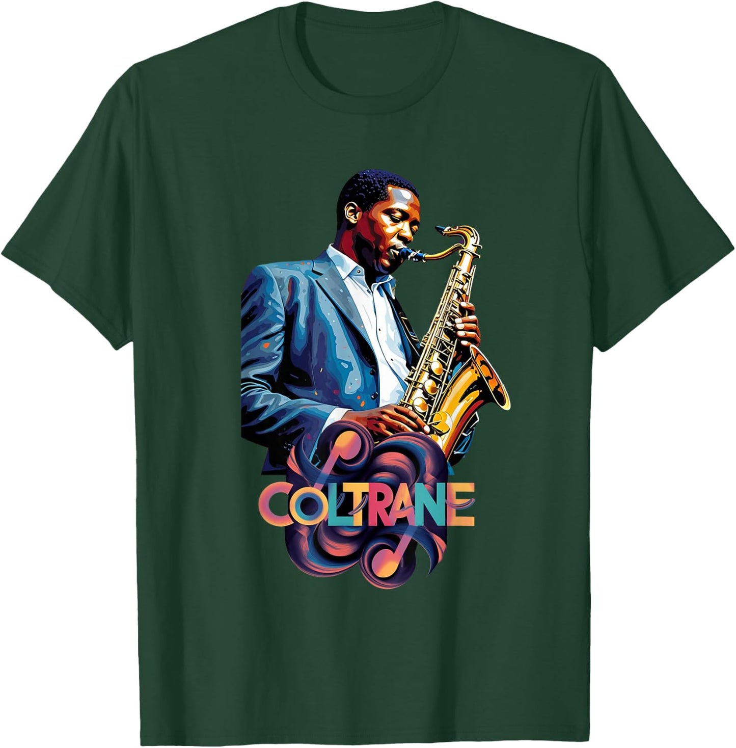 Yes, I Speak Coltrane - Jazz Music Lover T-Shirt - T-Shirt | Forest