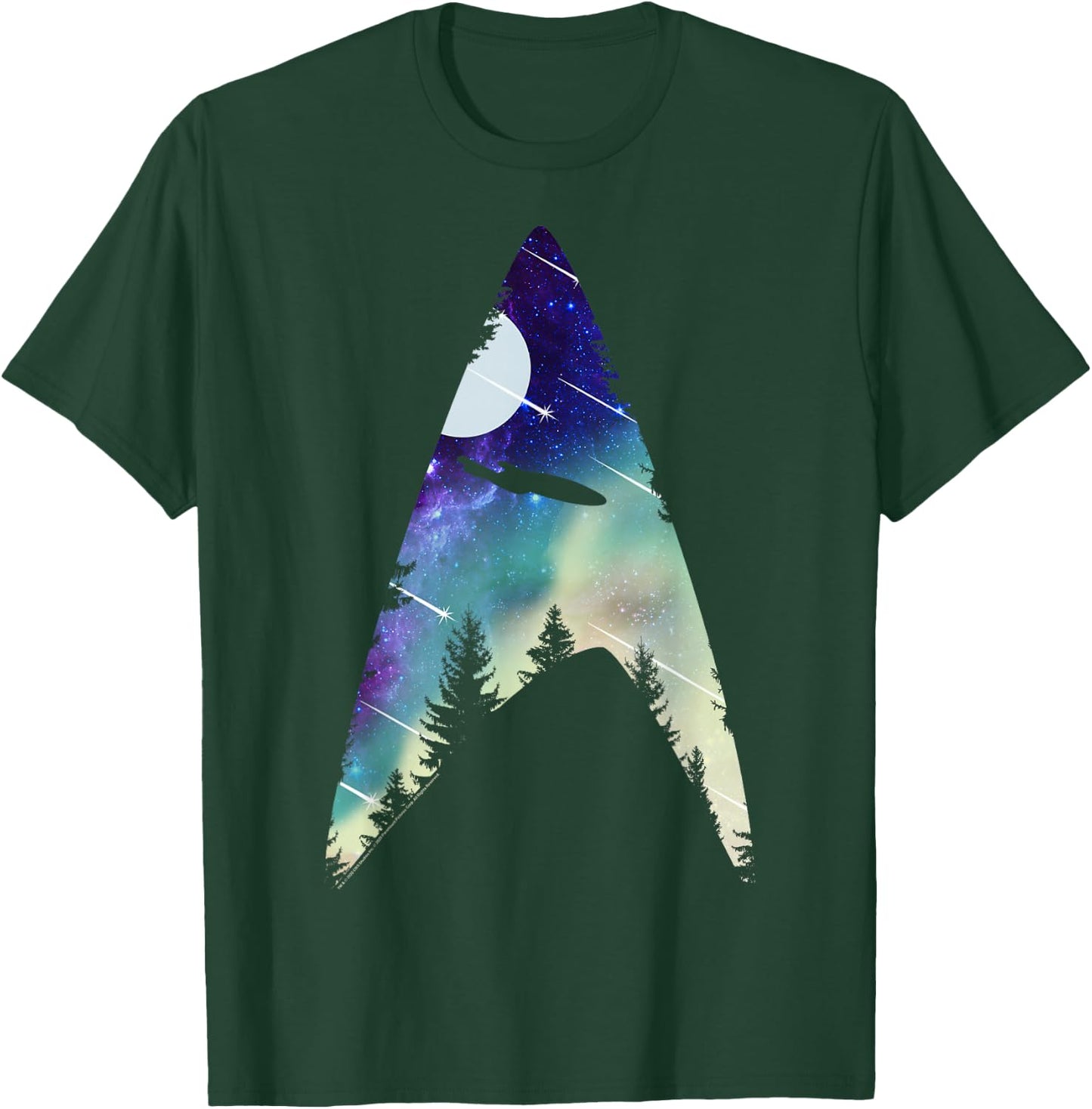 Star Trek: The Next Generation Starfleet Galactic Insignia T-Shirt - T-Shirt | Forest