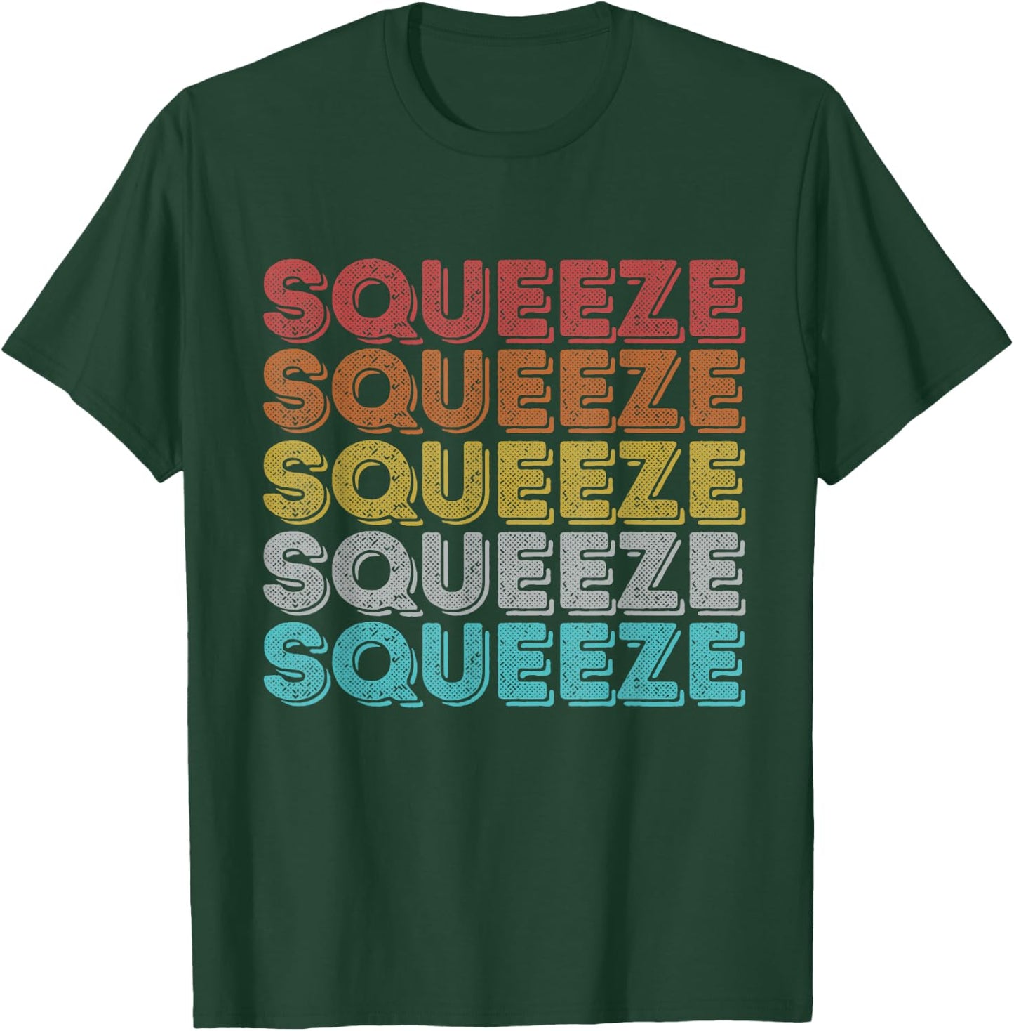 Vintage Retro Squeeze T-Shirt - T-Shirt | Forest