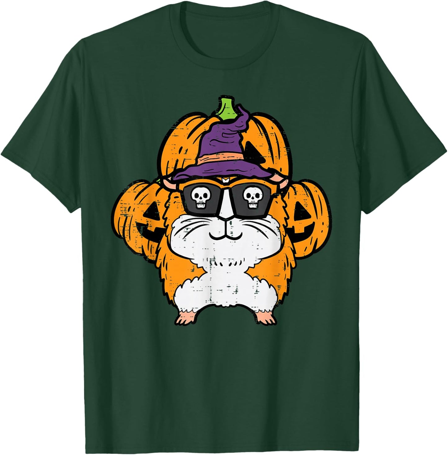 Halloween Guinea Pig Cavy Costume Boys Girls Kids Women Men T-Shirt - T-Shirt | Forest