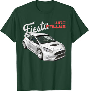 WRC Rally2 World Rally Sports Car T-Shirt - T-Shirt | Forest