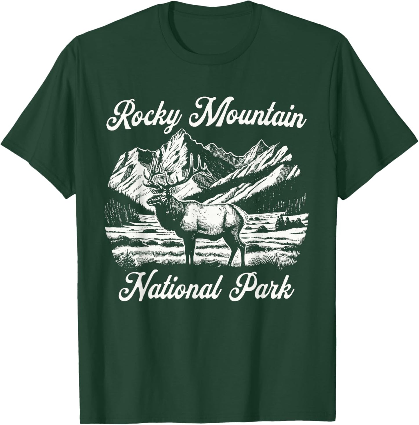Rocky Mountain National Park T-Shirt - T-Shirt | Forest