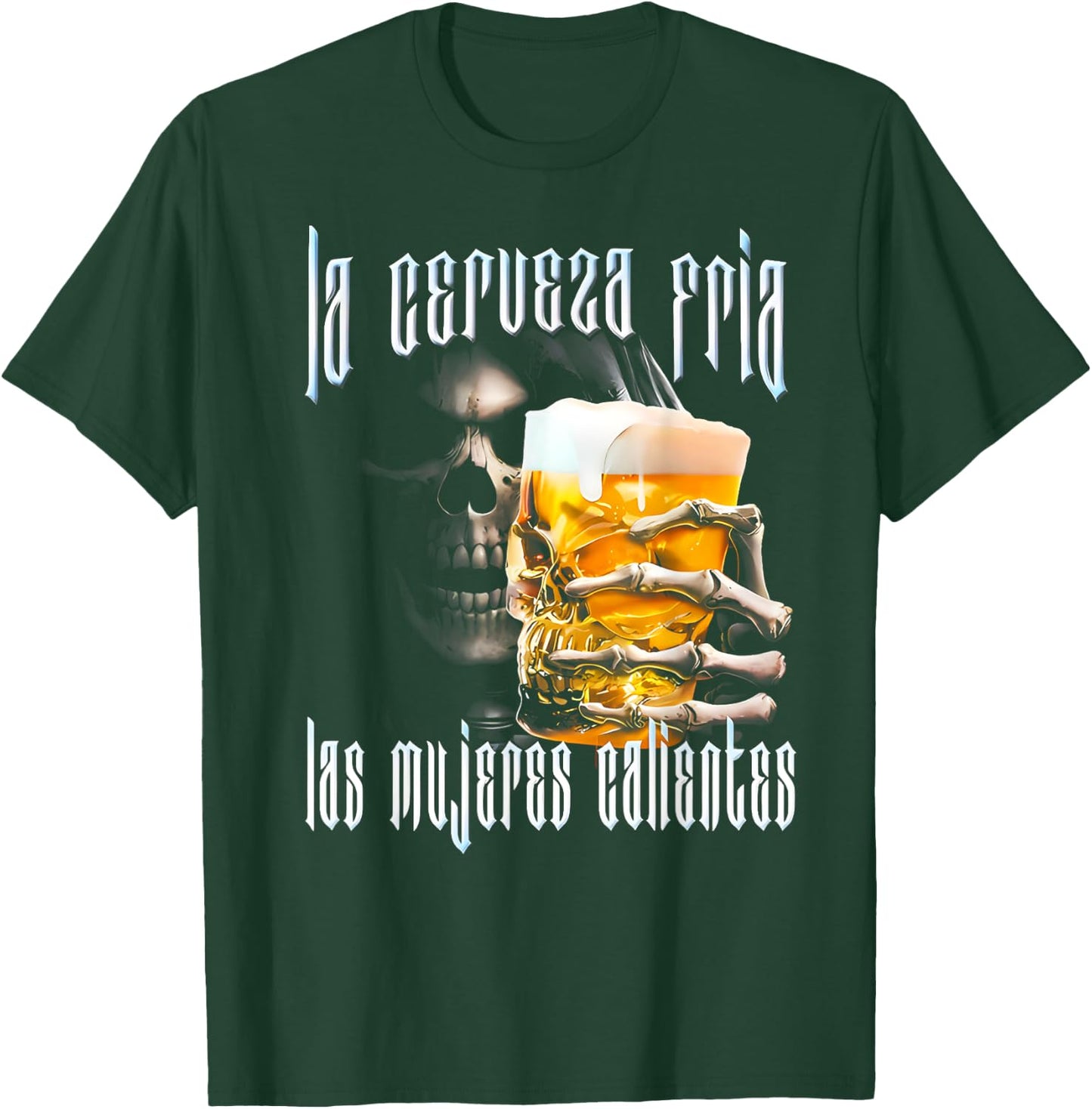 Frases Chidas Funny Mexicans Sarcasm Skull Sayings Hispanic T-Shirt - T-Shirt | Forest