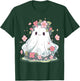 Halloween Ghost Flower Costume Women Girls Halloween T-Shirt - T-Shirt | Forest