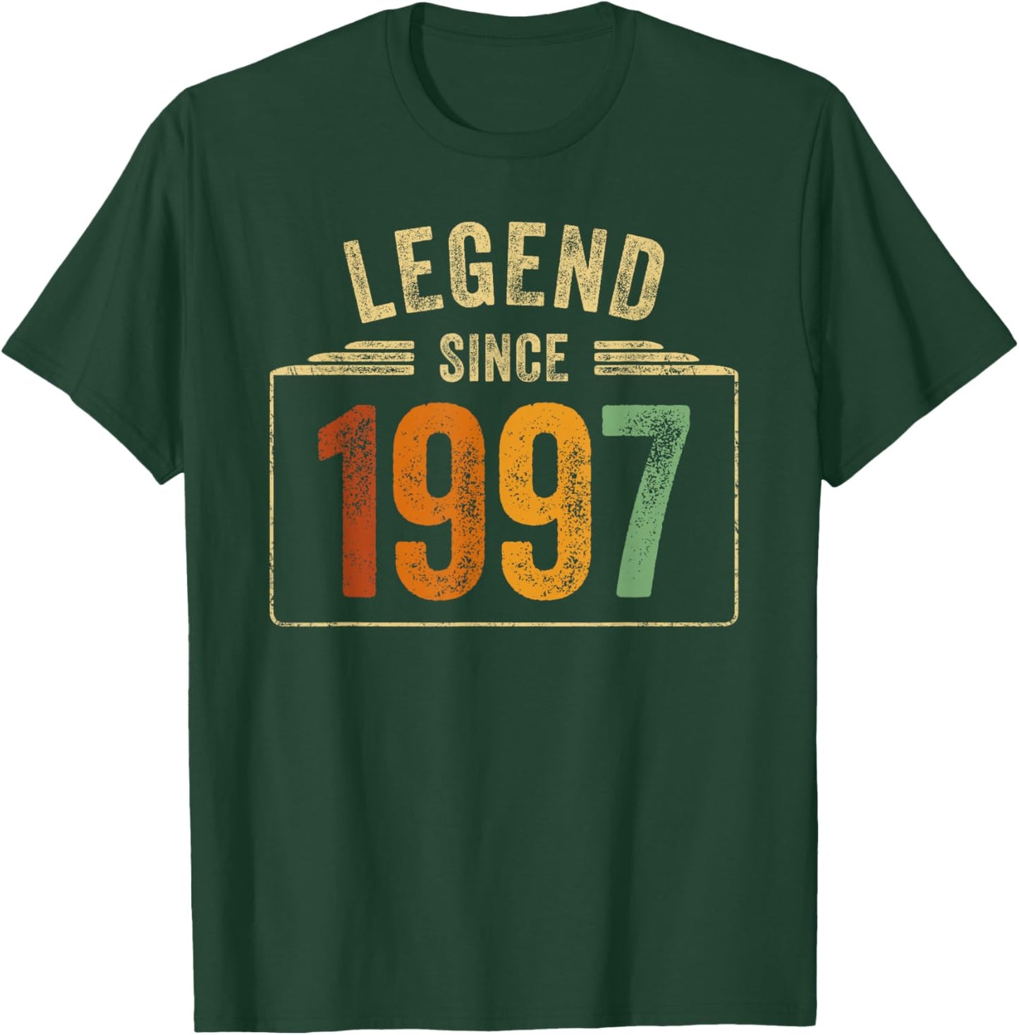 1997 Birthday Gifts Women Legend Since 1997 T-Shirt - T-Shirt | Forest