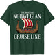 Viking Original Norwegian Cruise Line Funny Men Women Kids T-Shirt - T-Shirt | Forest
