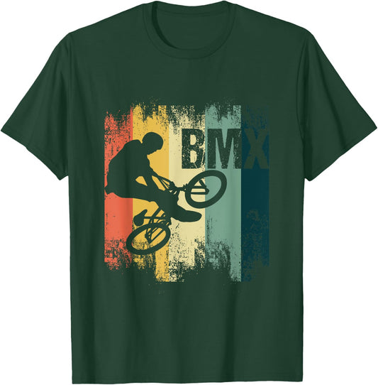 BMX Bicycle Bike Biker Cycling Bicycle Cyclist Bike Gift T-Shirt - T-Shirt | Forest