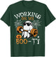 Funny Halloween Workout Gym Working On My Boo-Ty Men Women T-Shirt - T-Shirt | Forest