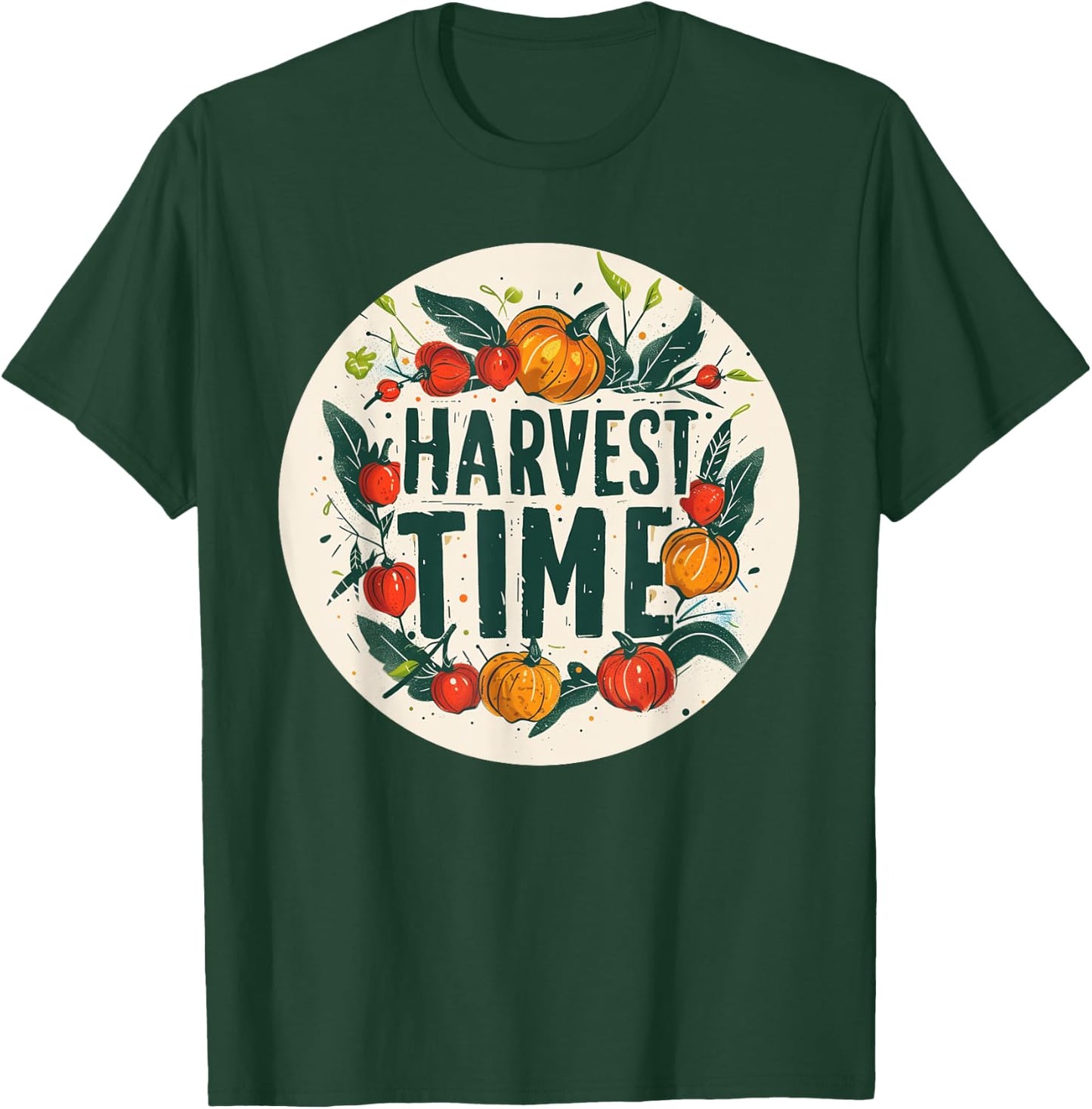 Harvest Time Costume for Farmer and Harvest Season Lovers T-Shirt - T-Shirt | Forest