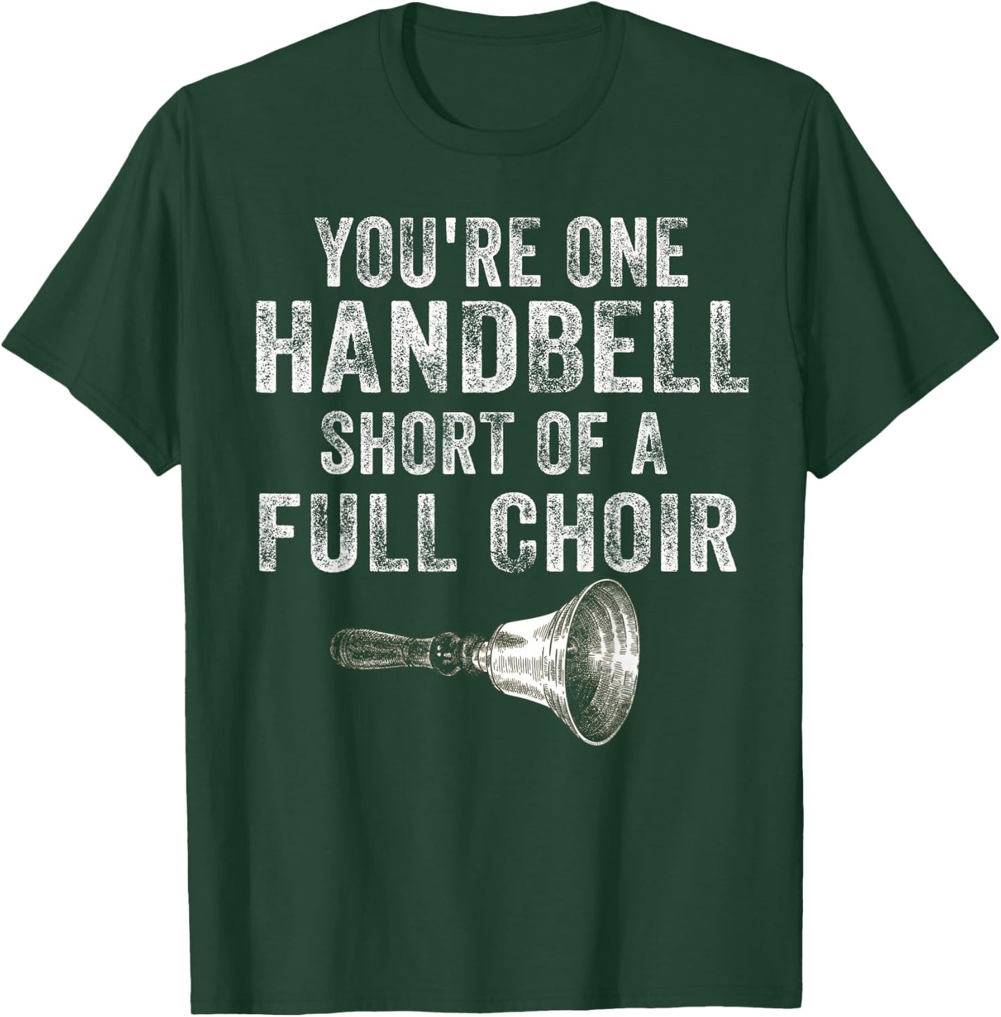 Handbell Ringer Instrument Men Women Funny Choir Music T-Shirt - T-Shirt | Forest