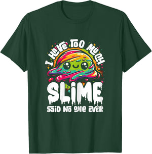 Funny Slime Gift Girls - Trendy DIY Kids Tweens Toddler T-Shirt - T-Shirt | Forest